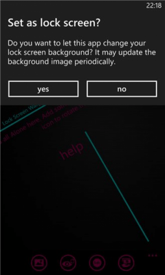 Скриншот приложения Lock Screen App - №1