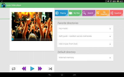 Скриншот приложения Music Folder Player (original) - №2