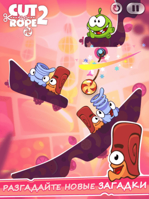 Скриншот приложения Cut the Rope 2 Paid - №2