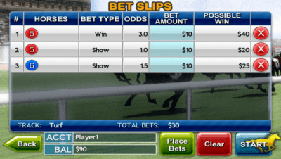 Скриншот приложения Virtual Horse Racing 3D Lite - №2