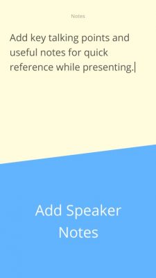 Скриншот приложения First Draft - Create Presentations On The Go! - №1
