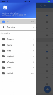 Скриншот приложения Passwords Plus – Secure Password Manager - №2