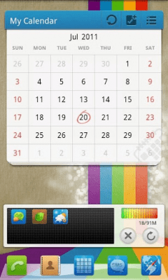 Скриншот приложения Classic Theme GO Launcher EX - №2