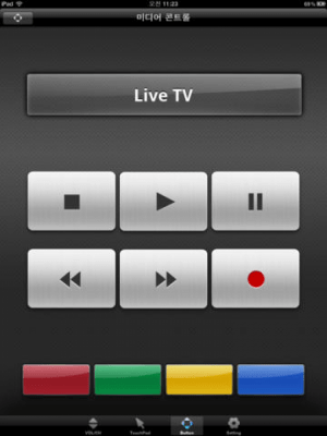 Скриншот приложения LG TV Remote for iPad 2011 - №2