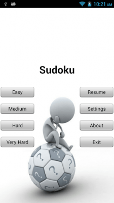 Скриншот приложения Sudoku - №1