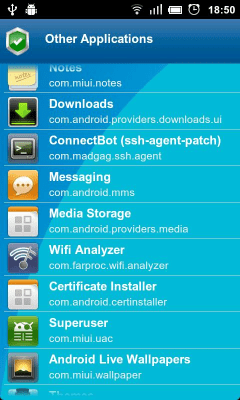Скриншот приложения Anti Spy Mobile Free - №1