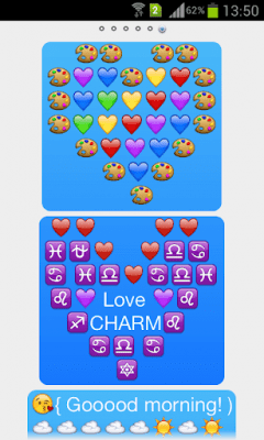 Скриншот приложения Emoji Share - №2