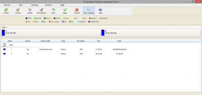 Скриншот приложения Free Partition Manager - №2