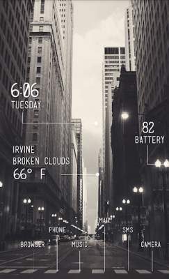 Скриншот приложения MYCOLORSCREEN New York City Theme - №2