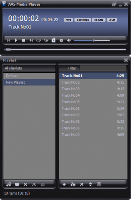 Скриншот приложения AVS Media Player - №2