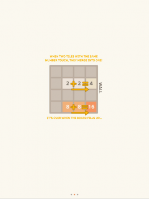 Скриншот приложения 2048 - №2