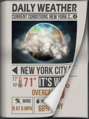Скриншот приложения Daily Weather HD - №2