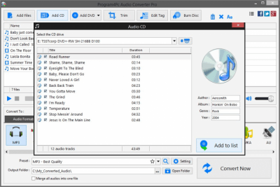 Скриншот приложения Audio Converter Pro - №2