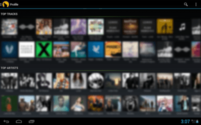 Скриншот приложения MediaPlayer для ВК, Last.FM - №2