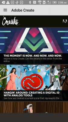 Скриншот приложения Adobe Inspire - №2