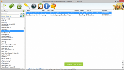 Скриншот приложения DomDomSoft Manga Downloader - №2