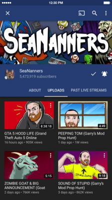 Скриншот приложения YouTube Gaming - №2