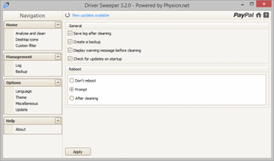 Скриншот приложения Driver Sweeper - №2