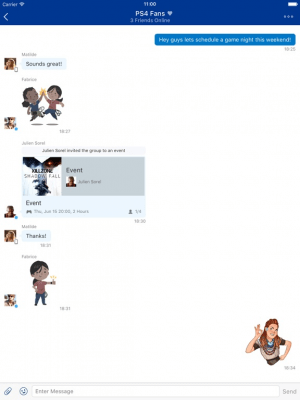 Скриншот приложения PlayStation Messages - №2