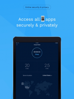Скриншот приложения Hotspot Shield - №2