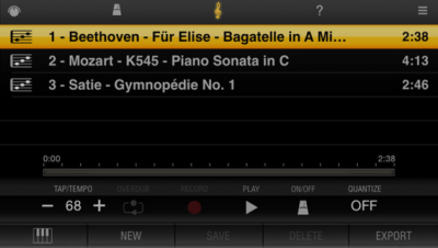 Скриншот приложения iGrand Piano FREE - №2