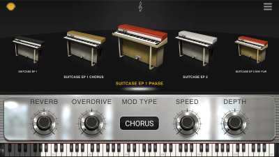 Скриншот приложения iLectric Piano Free - №2