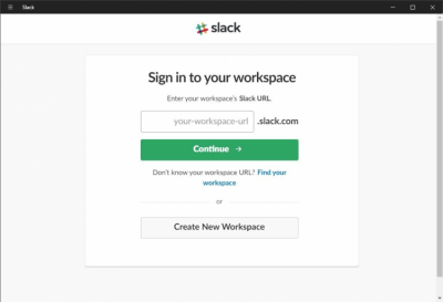 Скриншот приложения Slack для Windows - №1