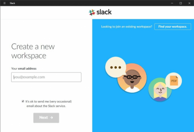 Скриншот приложения Slack для Windows - №2