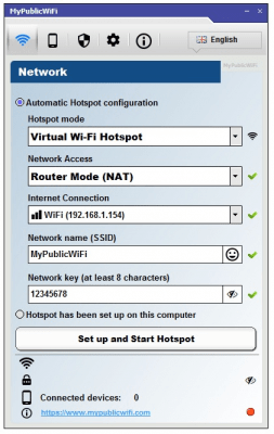 Скриншот приложения MyPublicWiFi - №1