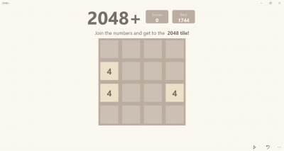 Скриншот приложения 2048+ - №1