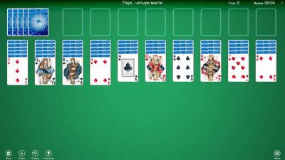 Скриншот приложения Spider Solitaire Collection Free - №2