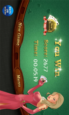 Скриншот приложения Lucky Game Solitaire - №2