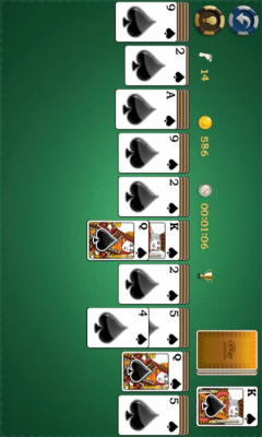 Скриншот приложения Lucky Game Spider Solitaire - №2