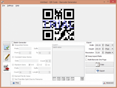 Скриншот приложения Barcode Generator - №2