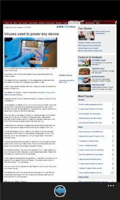 Скриншот приложения BBC Windows Phone - №2