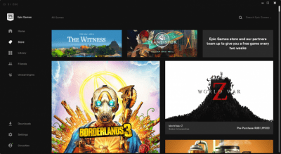 Скриншот приложения Epic Games Launcher - №2