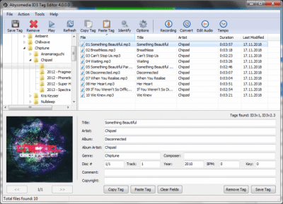 Скриншот приложения ID3 Tag Editor - №1