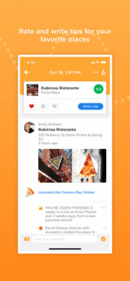 Скриншот приложения Foursquare Swarm: Check-in App - №2