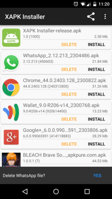 Скриншот приложения XAPK Installer - №2