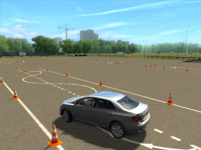 Скриншот приложения City Car Driving. Home Edition - №2