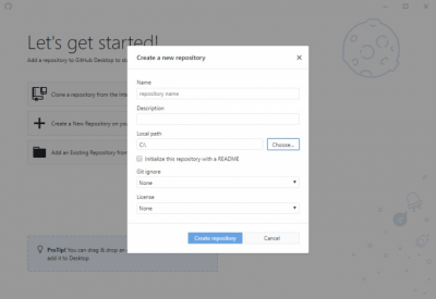 Скриншот приложения GitHub Desktop - №2