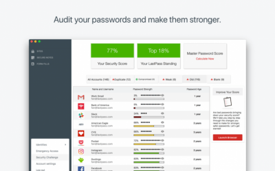 Скриншот приложения LastPass MacOS - №2