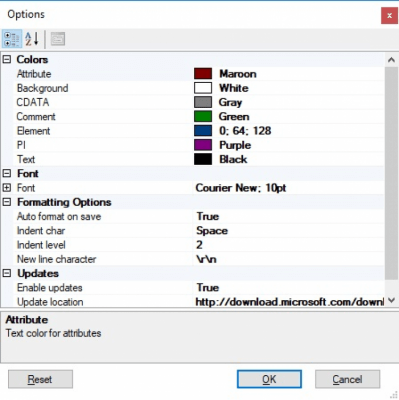 Скриншот приложения XML Notepad 2007 - №2