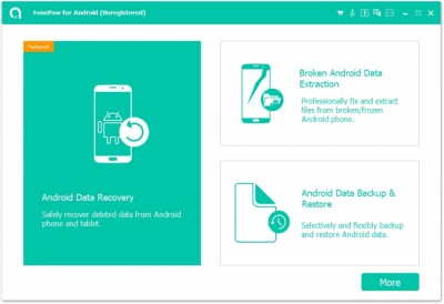 Скриншот приложения Android Data Recovery - №1