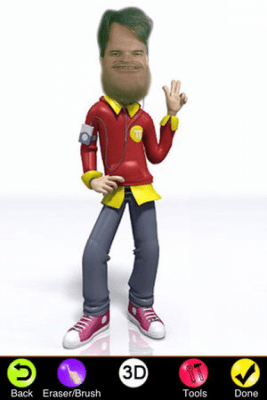 Скриншот приложения Instant 3D CARICATURE - №2