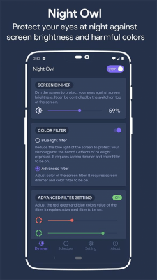 Скриншот приложения Night Owl - №2