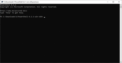 Скриншот приложения Windows PowerShell - №1
