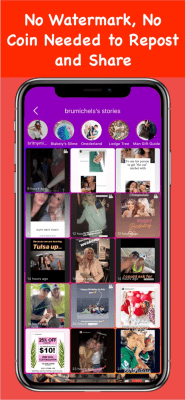 Скриншот приложения Repost Stories - №2