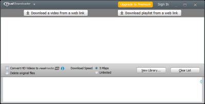 Скриншот приложения RealDownloader - №2