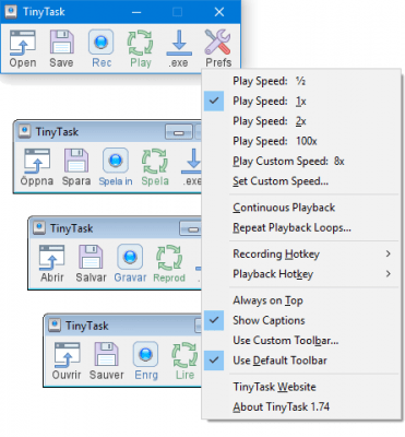 Скриншот приложения TinyTask - №1